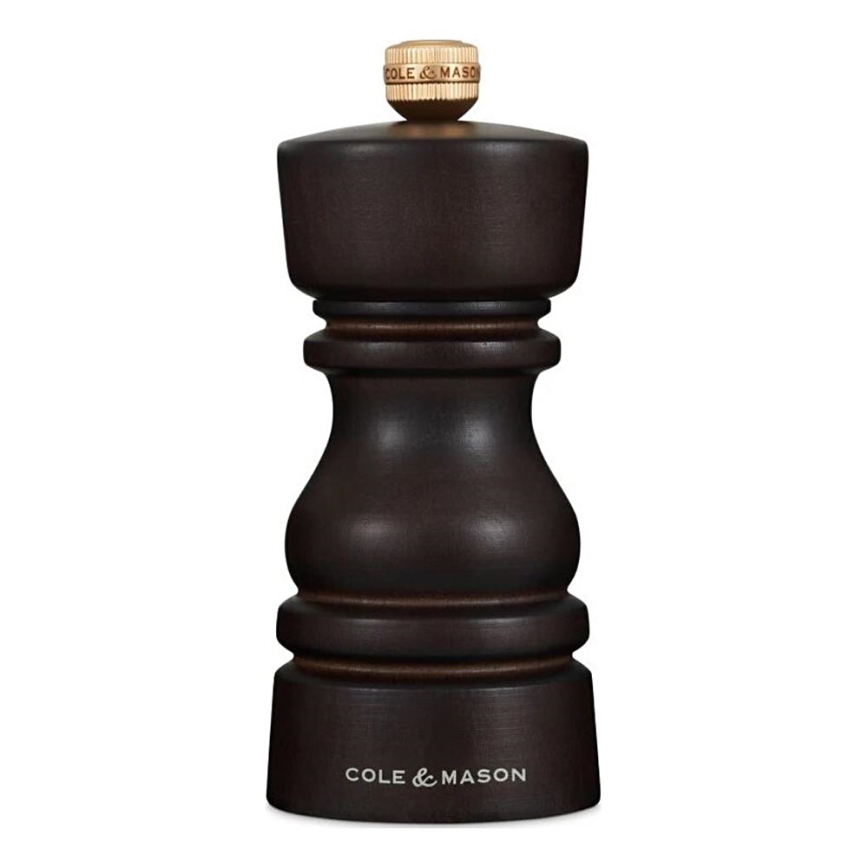 Cole&Mason - Salt grinder LONDON 13 cm beech/brown