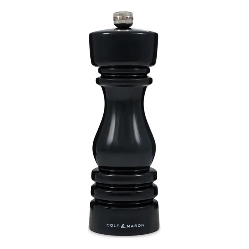 Cole&Mason - Salt grinder LONDON 18 cm beech/black