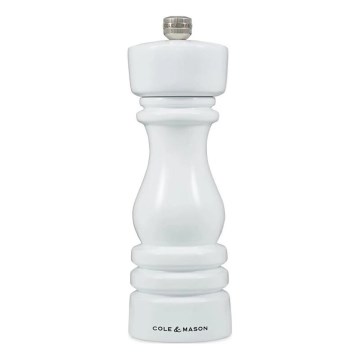 Cole&Mason - Salt grinder LONDON 18 cm beech/white