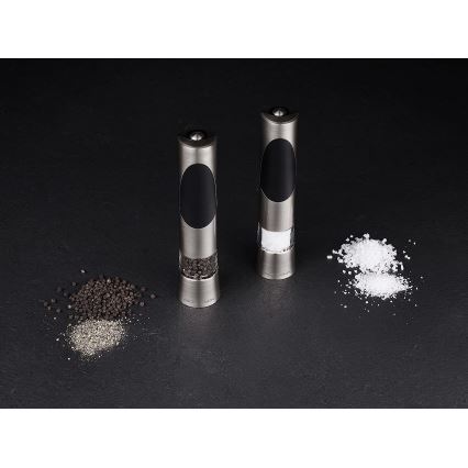 Cole&Mason - Set of electric salt and pepper grinders RICHMOND 2 pcs 6xAAA