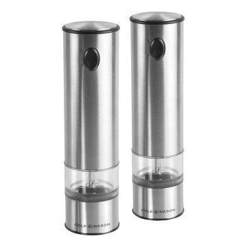 Cole&Mason - Set of electric spice grinders BATTERSEA 2 pcs 6xAAA