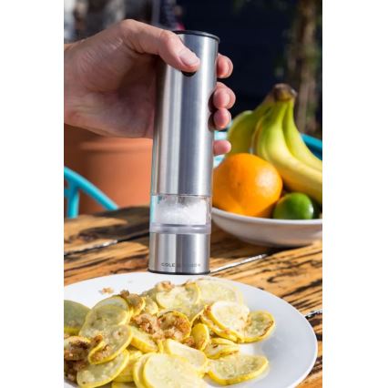Cole&Mason - Set of electric spice grinders BATTERSEA 2 pcs 6xAAA
