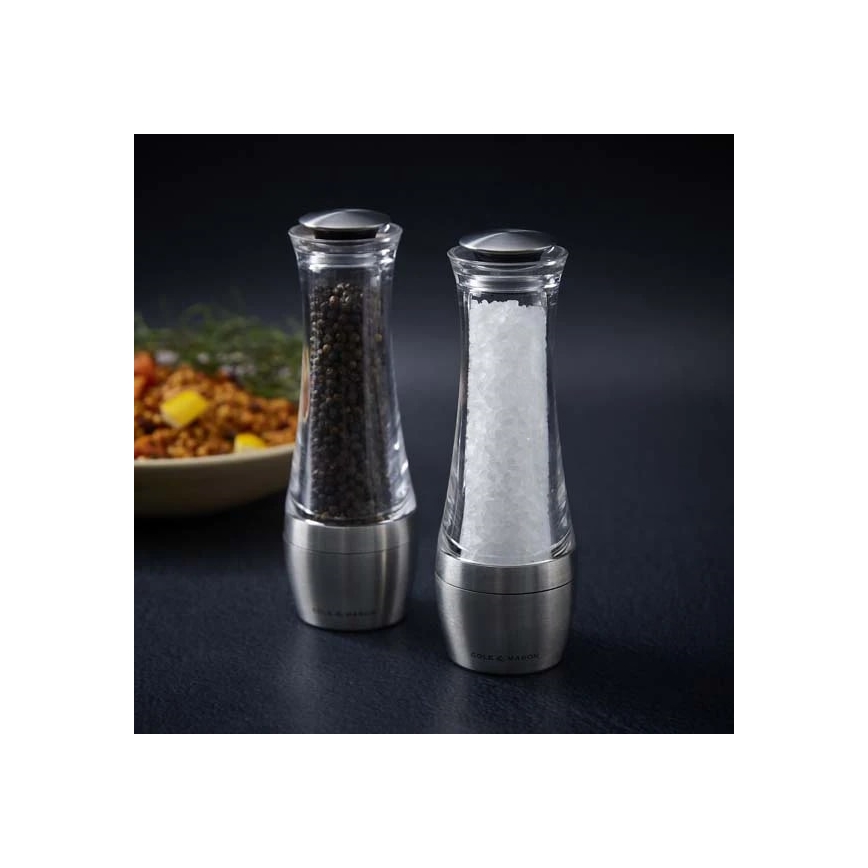 Cole&Mason - Set of salt and pepper grinders AMESBURY 2 pcs 19 cm