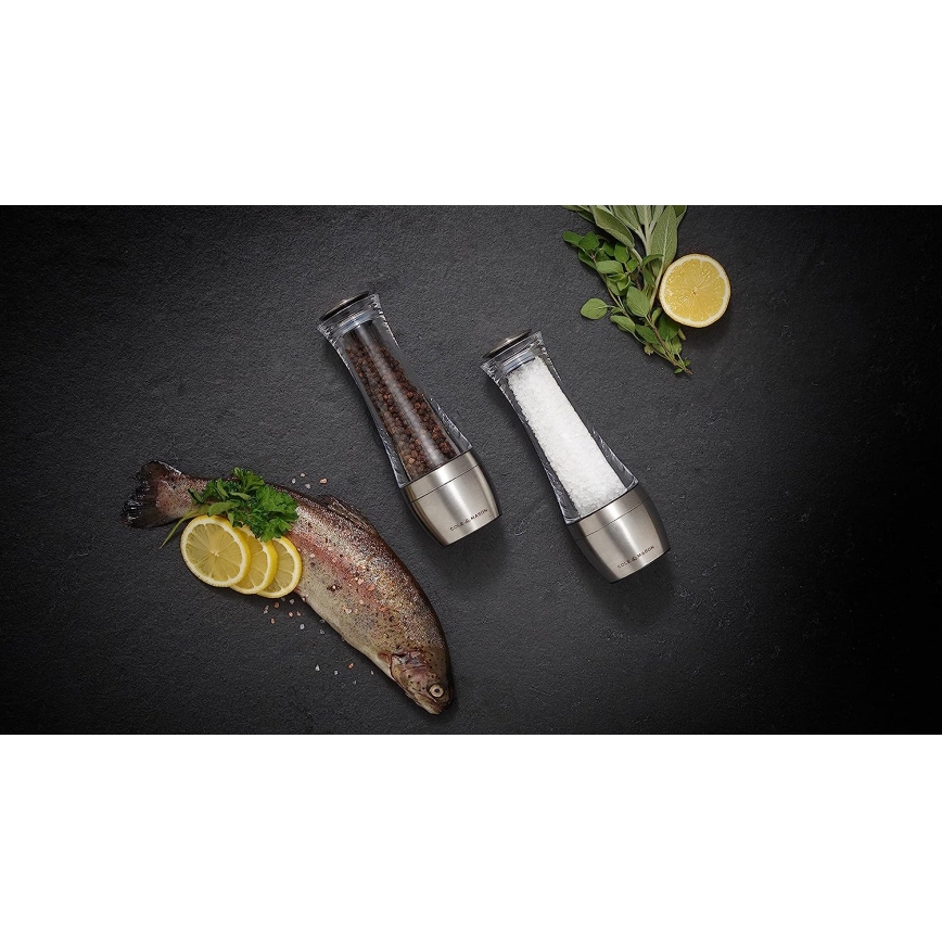 Cole&Mason - Set of salt and pepper grinders AMESBURY 2 pcs 19 cm