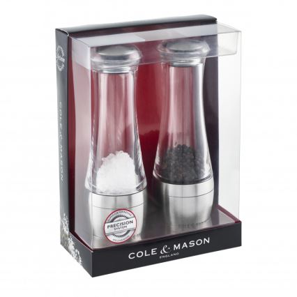 Cole&Mason - Set of salt and pepper grinders AMESBURY 2 pcs 19 cm