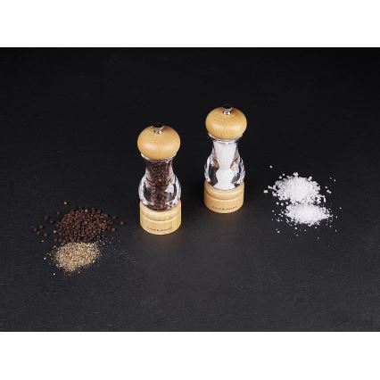 Cole&Mason - Set of salt and pepper grinders BEECH 2 pcs beech 16,5 cm
