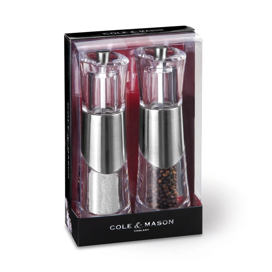 Cole&Mason - Set of salt and pepper grinders BOBBI 2 pcs 18,5 cm