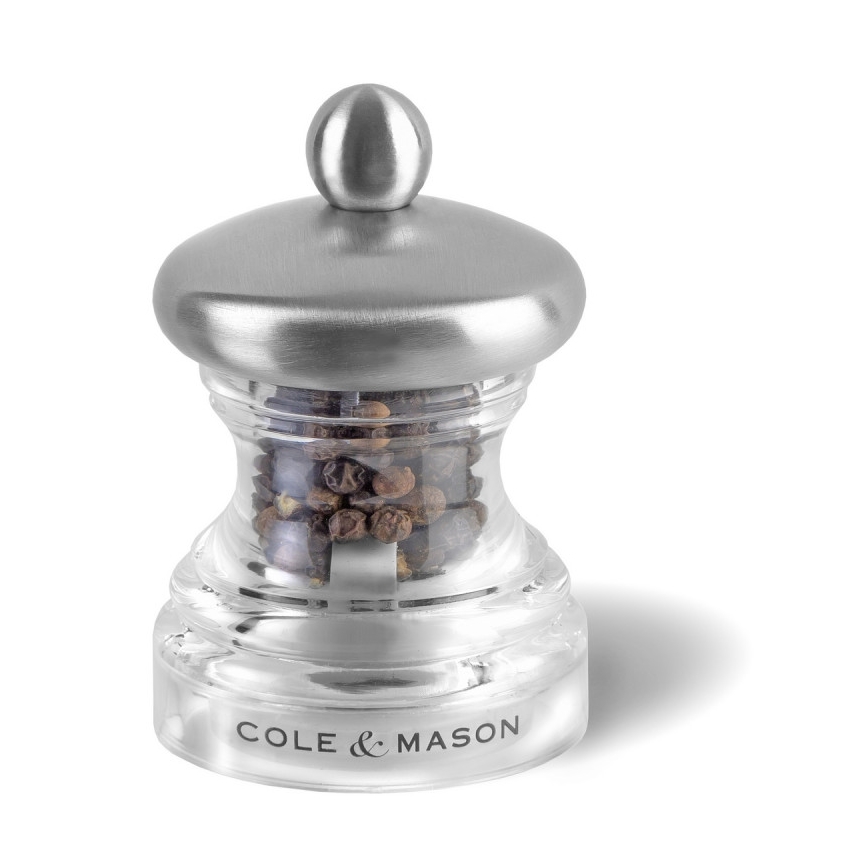Cole&Mason - Set of salt and pepper grinders BUTTON 2 pcs 6,5 cm