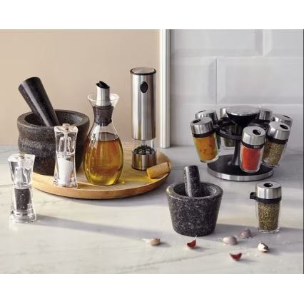 Cole&Mason - Set of salt and pepper grinders CRYSTAL 2 pcs 12,5 cm