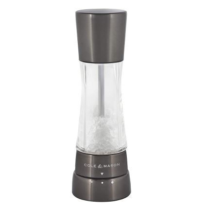 Cole&Mason - Set of salt and pepper grinders DERWENT 2 pcs 19 cm anthracite