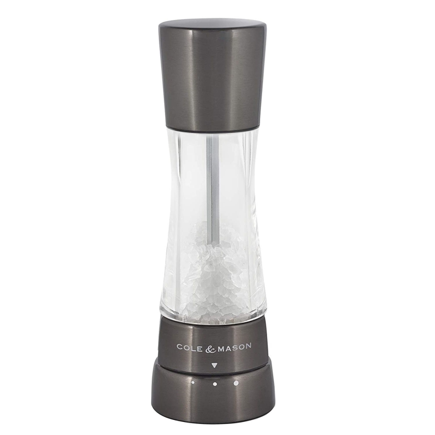 Cole&Mason - Set of salt and pepper grinders DERWENT 2 pcs 19 cm anthracite