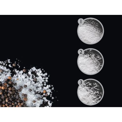 Cole&Mason - Set of salt and pepper grinders DERWENT 2 pcs 19 cm anthracite