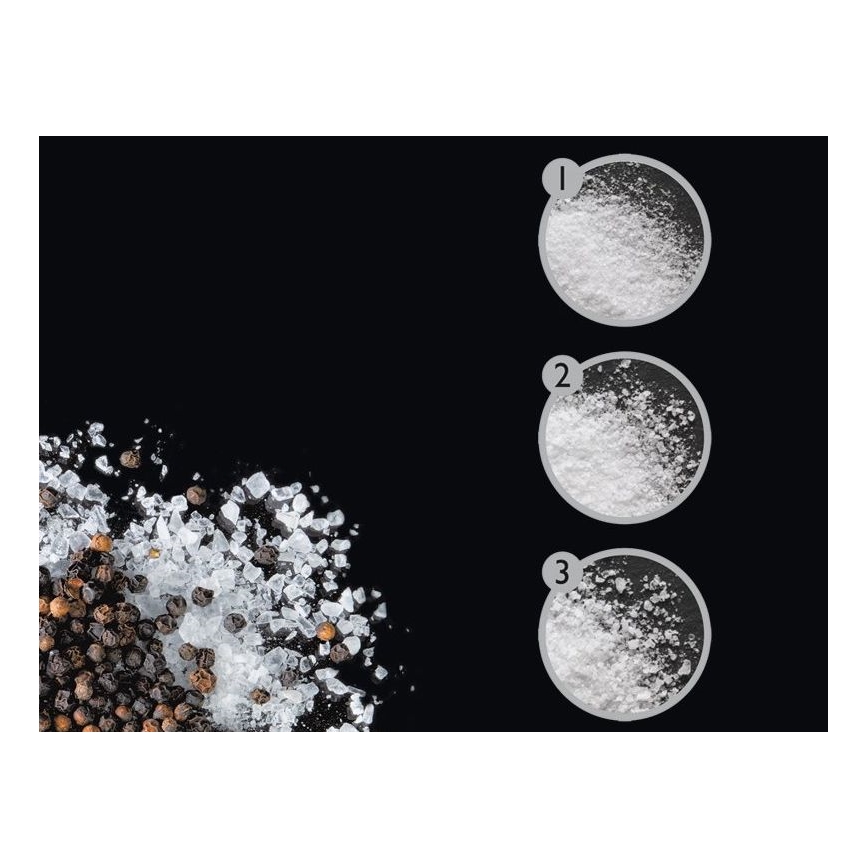 Cole&Mason - Set of salt and pepper grinders DERWENT 2 pcs 19 cm anthracite