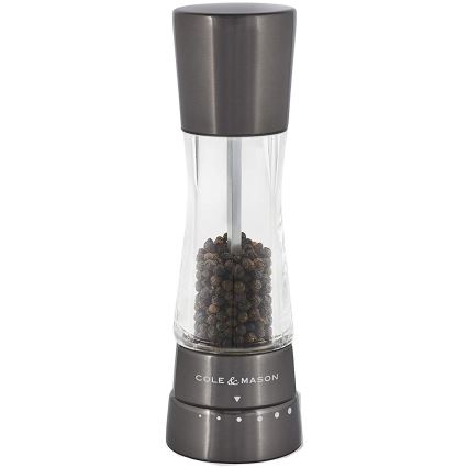 Cole&Mason - Set of salt and pepper grinders DERWENT 2 pcs 19 cm anthracite