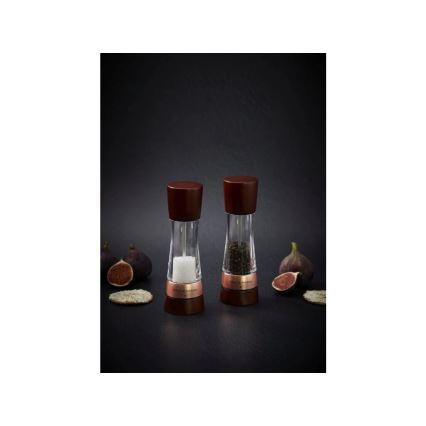Cole&Mason - Set of salt and pepper grinders DERWENT 2 pcs 19 cm beech/brown