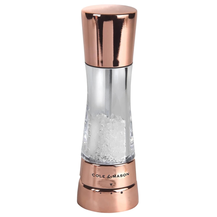 Cole&Mason - Set of salt and pepper grinders DERWENT 2 pcs 19 cm copper