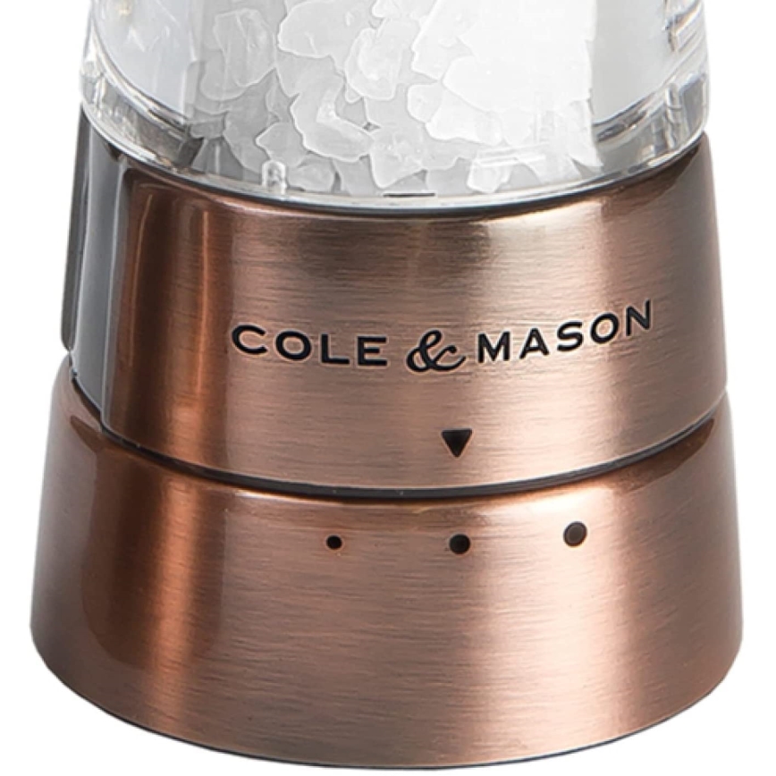 Cole&Mason - Set of salt and pepper grinders DERWENT 2 pcs 19 cm copper