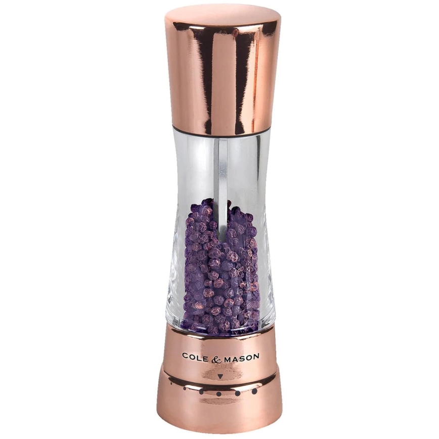 Cole&Mason - Set of salt and pepper grinders DERWENT 2 pcs 19 cm copper