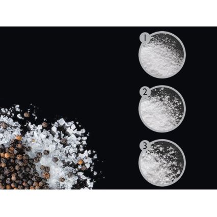 Cole&Mason - Set of salt and pepper grinders DERWENT 2 pcs 19 cm matte chrome