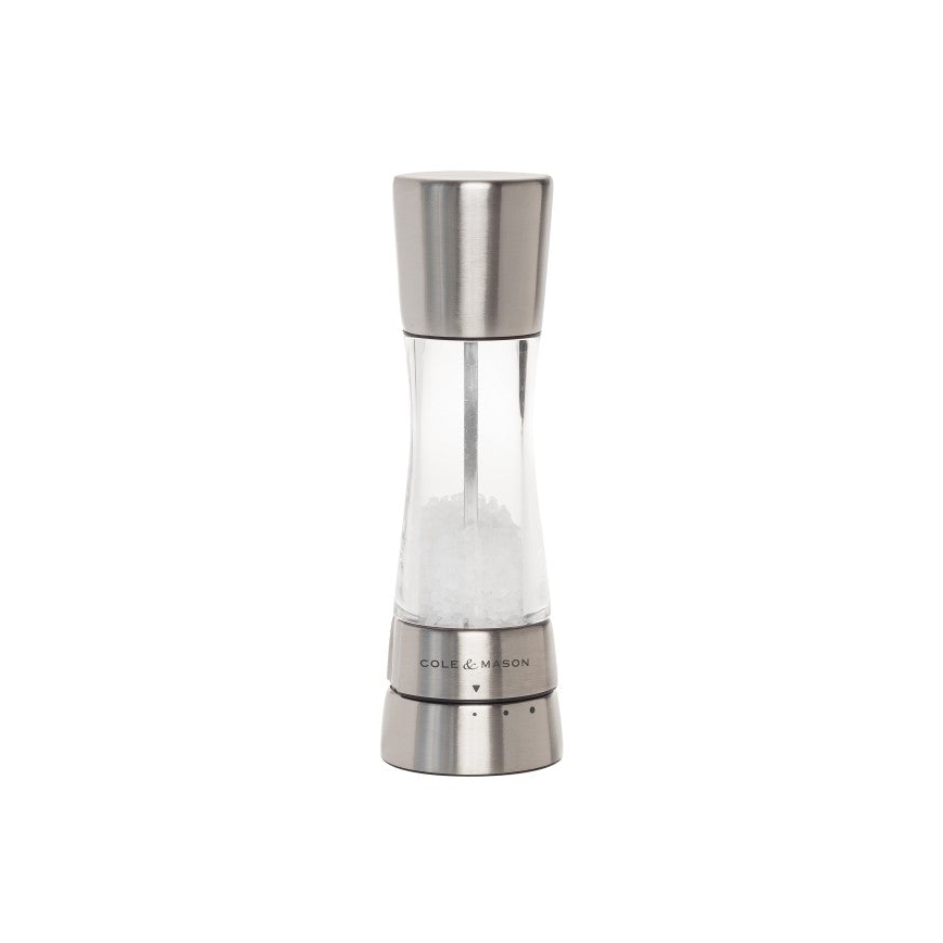 Cole&Mason - Set of salt and pepper grinders DERWENT 2 pcs 19 cm shiny chrome