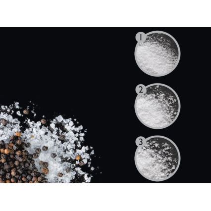 Cole&Mason - Set of salt and pepper grinders DERWENT 2 pcs 19 cm shiny chrome