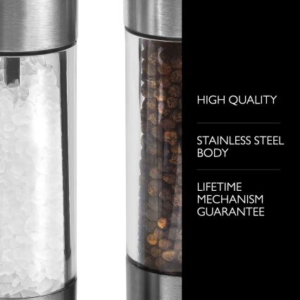 Cole&Mason - Set of salt and pepper grinders EVERYDAY 2 pcs 20 cm