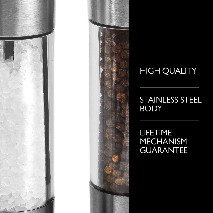 Cole&Mason - Set of salt and pepper grinders EVERYDAY 2 pcs 20 cm