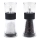 Cole&Mason - Set of salt and pepper grinders FLIP 2 pcs 15,4 cm black