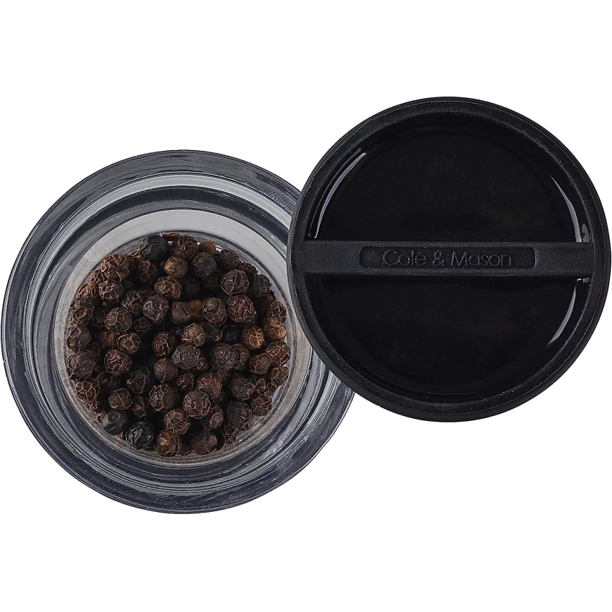 Cole&Mason - Set of salt and pepper grinders FLIP 2 pcs 15,4 cm black