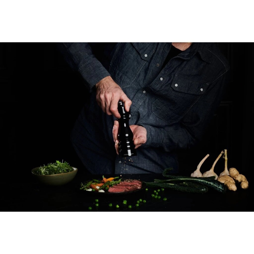 Cole&Mason - Set of salt and pepper grinders LONDON 2 pcs 18 cm beech/black