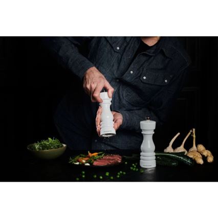 Cole&Mason - Set of salt and pepper grinders LONDON 2 pcs 18 cm beech/white