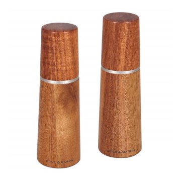 Cole&Mason - Set of salt and pepper grinders MARLOW acacia 2 pcs 18,5 cm