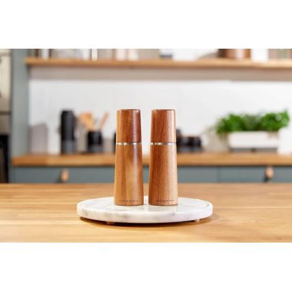 Cole&Mason - Set of salt and pepper grinders MARLOW acacia 2 pcs 18,5 cm
