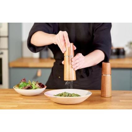 Cole&Mason - Set of salt and pepper grinders MARLOW acacia 2 pcs 18,5 cm