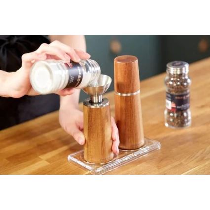 Cole&Mason - Set of salt and pepper grinders MARLOW acacia 2 pcs 18,5 cm