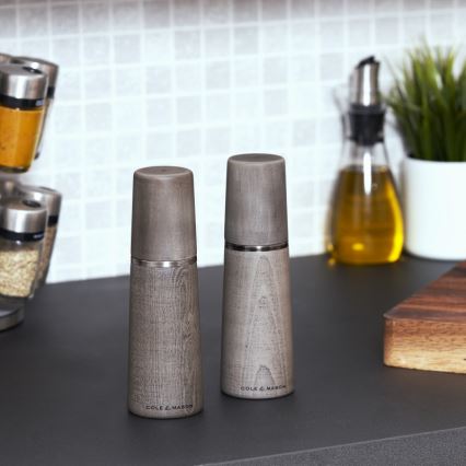 Cole&Mason - Set of salt and pepper grinders MARLOW beech 2 pcs 18,5 cm