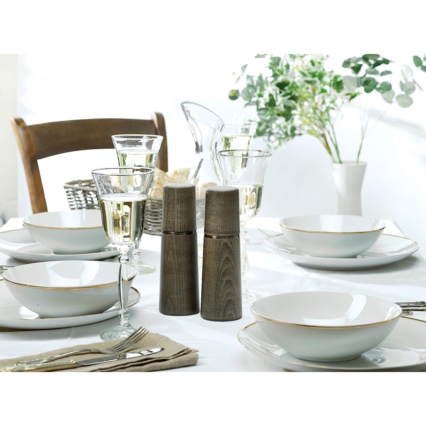 Cole&Mason - Set of salt and pepper grinders MARLOW beech 2 pcs 18,5 cm