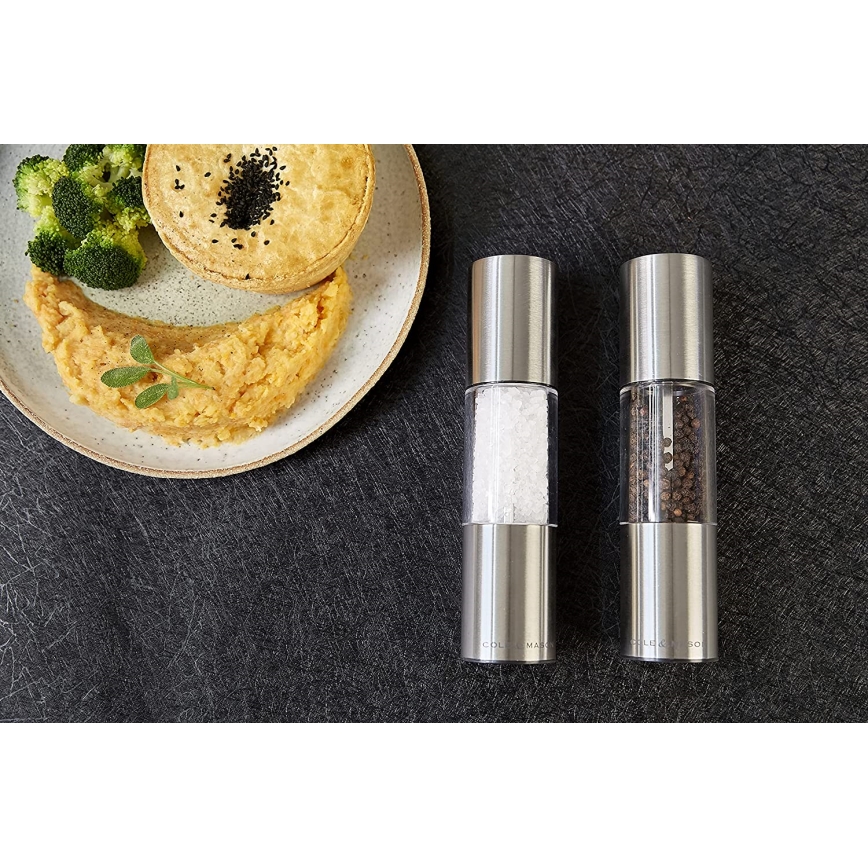 Cole&Mason - Set of salt and pepper grinders OSLO 2 pcs 18,5 cm