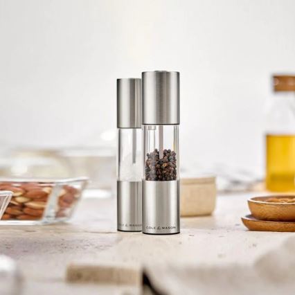Cole&Mason - Set of salt and pepper grinders OSLO 2 pcs 18,5 cm