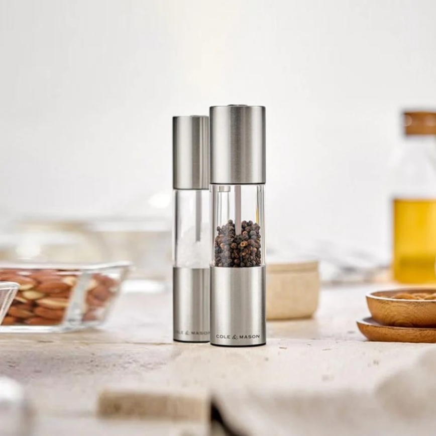 Cole&Mason - Set of salt and pepper grinders OSLO 2 pcs 18,5 cm
