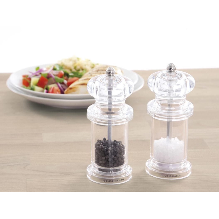 Cole&Mason - Set of salt and pepper grinders PRECISION MILLS 2 pcs 14 cm