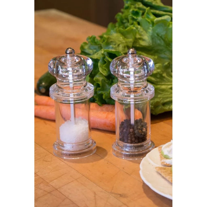 Cole&Mason - Set of salt and pepper grinders PRECISION MILLS 2 pcs 14 cm
