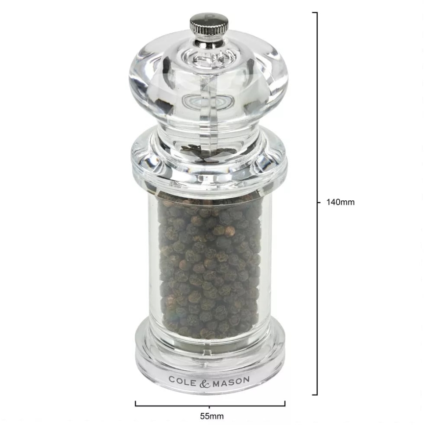 Cole&Mason - Set of salt and pepper grinders PRECISION MILLS 2 pcs 14 cm
