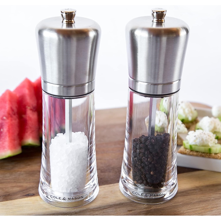 Cole&Mason - Set of salt and pepper grinders SANDOWN 2 pcs 18 cm