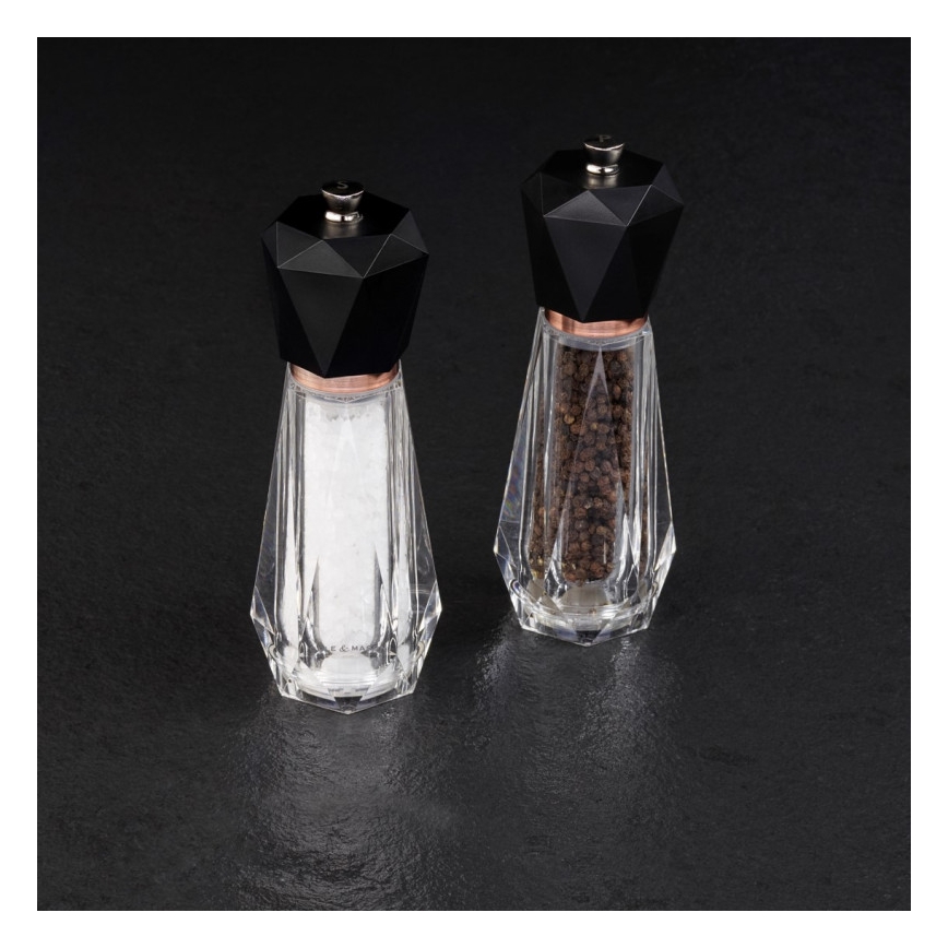 Cole&Mason - Set of salt and pepper grinders SOMERTON 2 pcs 18 cm