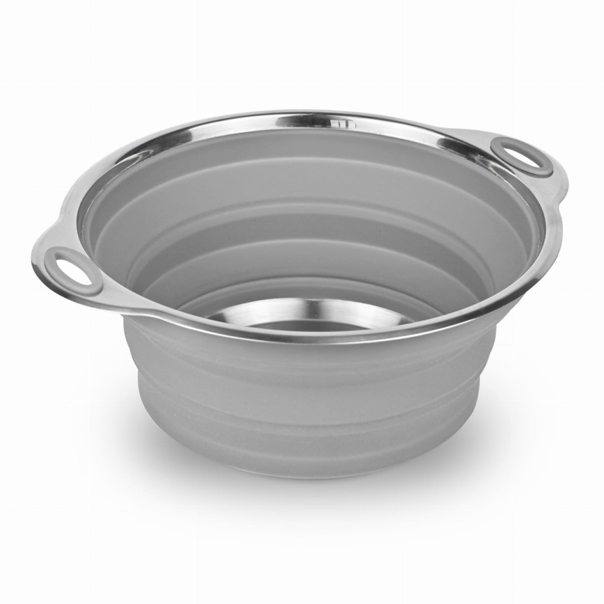 Collapsible silicone bowl