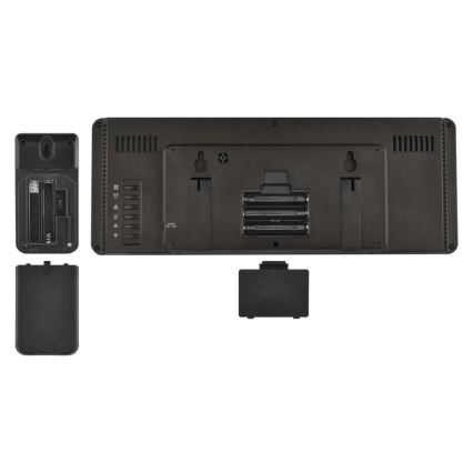 Color LCD Weather Station with Alarm 5V 3xAAA + 2xAA Black