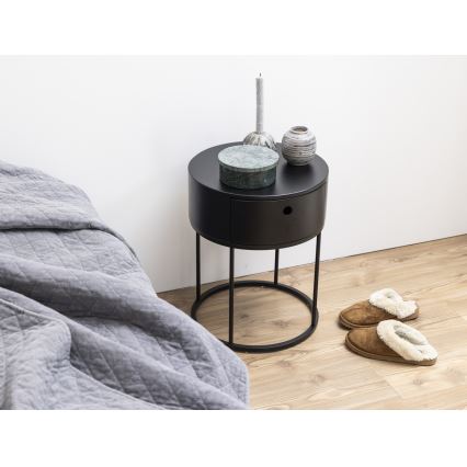 COLUM Nightstand, Black