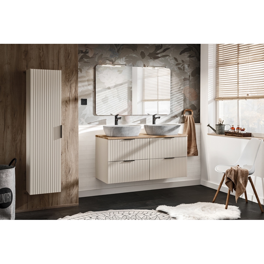 COMAD ADEL CASHMERE 82-60-2S - Under-sink bathroom cabinet ADEL 57 x 60.2 cm, beige