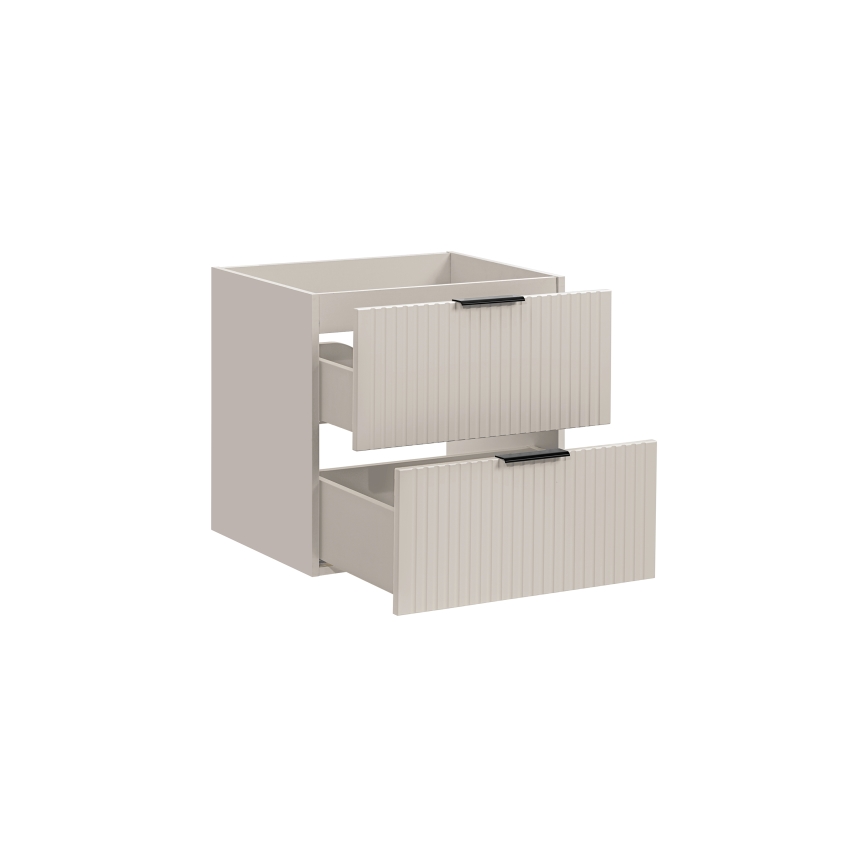 COMAD ADEL CASHMERE 82-60-2S - Under-sink bathroom cabinet ADEL 57 x 60.2 cm, beige